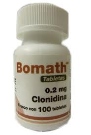 Bomath 0.2mg 100 tabs, Clonidine, Catapres